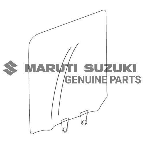 GLASS _REAR DOOR WINDOW_LFor JIMNY
