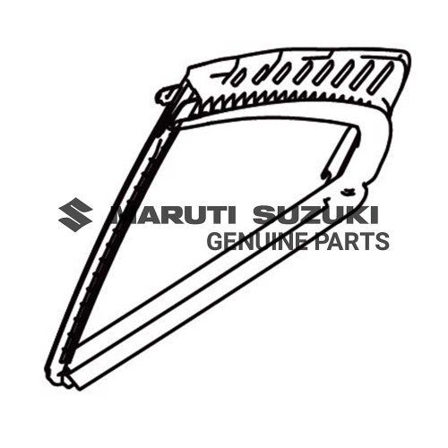 WEATHERSTRIP_REAR DOOR PARTITION_RIGHTFor DZIRE 