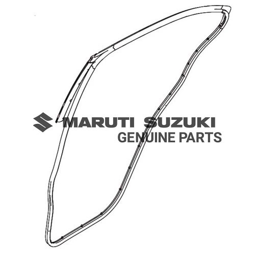 WEATHERSTRIP_ REAR DOORFor DZIRE 