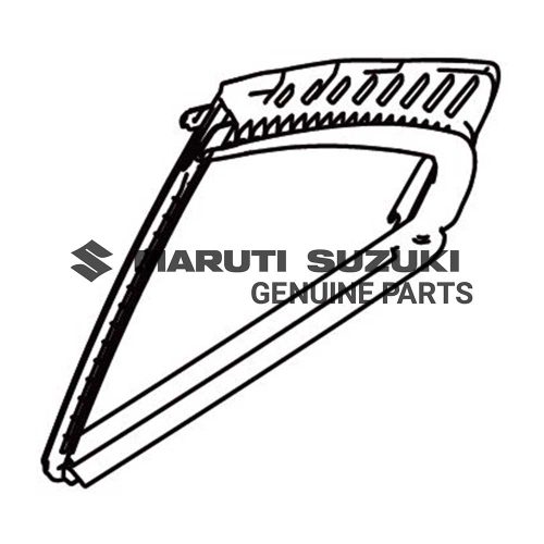 WEATHERSTRIP_REAR DOOR PARTITION_LEFTFor DZIRE
