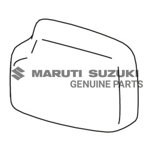 COVER_OUT MIR VISOR_R (BLACK)For JIMNY
