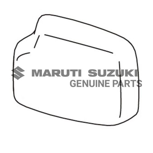 COVER_OUT MIR VISOR_L (BLACK)For JIMNY
