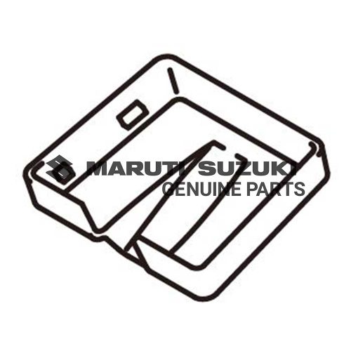 COVER_ INSIDE MIRROR (BEIGE)For DZIRE|ERTIGA