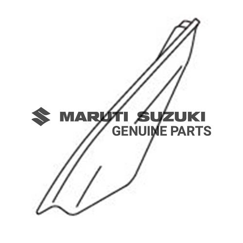 GARNISH_ SASH BRACKET INNER LEFT HAND (BLACK)For DZIRE 