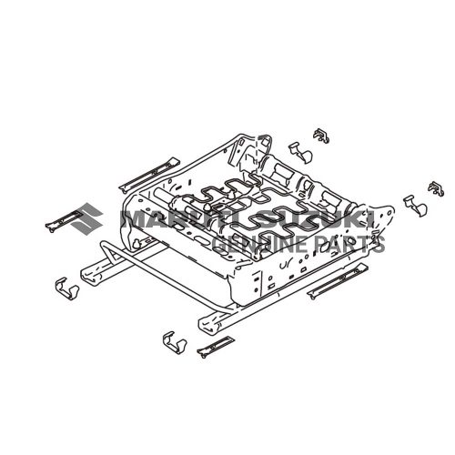 FRAME ASSEMBLY_ FR CUSH RHFor JIMNY
