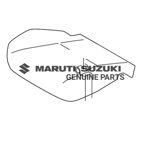 TRIM COMPONENT_FRONT CUSHION RIGHT (GRAY/BLACK/SILVER)For SWIFT 
