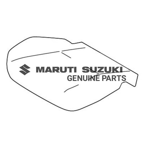 TRIM COMPONENT_FRONT CUSHION_RIGHT (GRAY/BLACK/SILVER/RED)For SWIFT 
