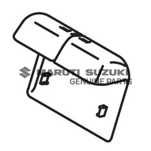 COVER_SHOULDER ANCHOR (BLACK)         For BALENO |CELERIO|FRONX|SWIFT 
