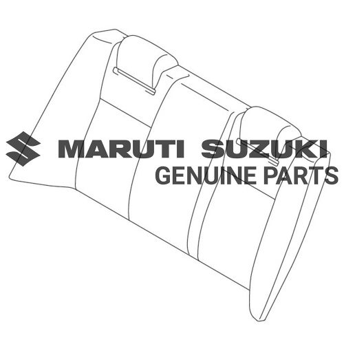 TRIM_REAR BACK (BLACK/BEIGE)For DZIRE 