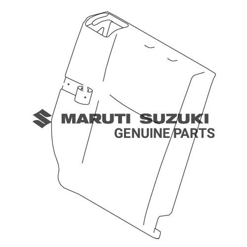 TRIM_ REAR BACK RIGHT (BLACK)For SWIFT 
