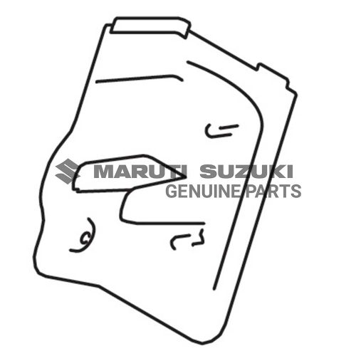 BEZEL_RR BACK LOCK HOLE_R (BLACK)For JIMNY
|SCROSS

