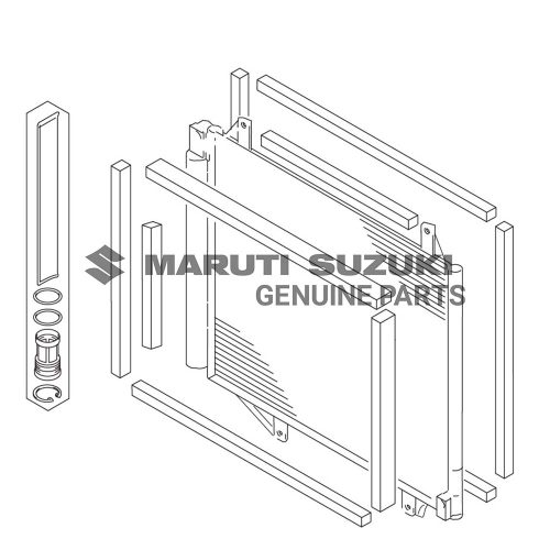 CONDENSER ASSEMBLYFor JIMNY

