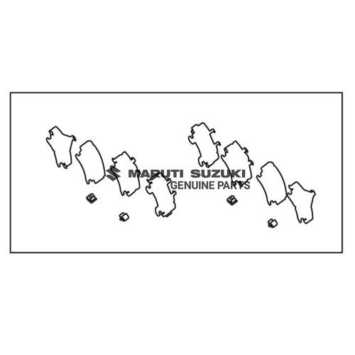 SHIM KIT_ANTI SQUEAL_RRFor INVICTO
