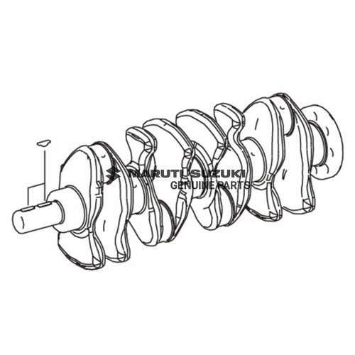 CRANKSHAFT SUB-ASSYFor INVICTO
