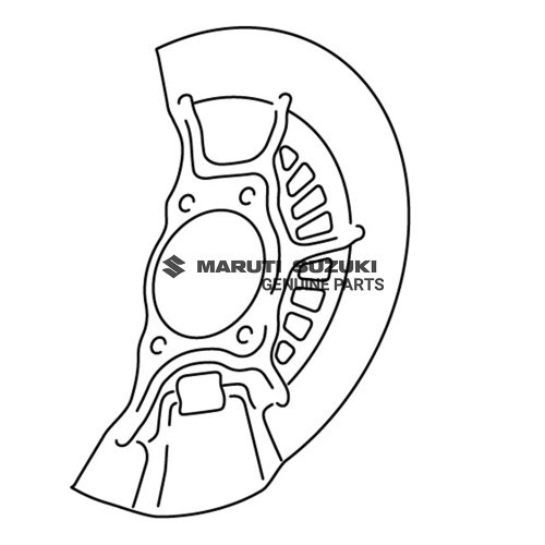 COVER_DISC BRAKE DUST_FR RHFor INVICTO
