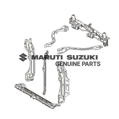 SUPPORT SUB-ASSY_RADIATORFor INVICTO
