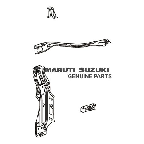 SUPPORT SUB-ASSY_RADIATOR_LHFor INVICTO
