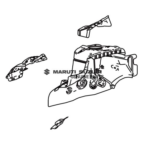 APRON ASSY_FR FENDER_LHFor INVICTO
