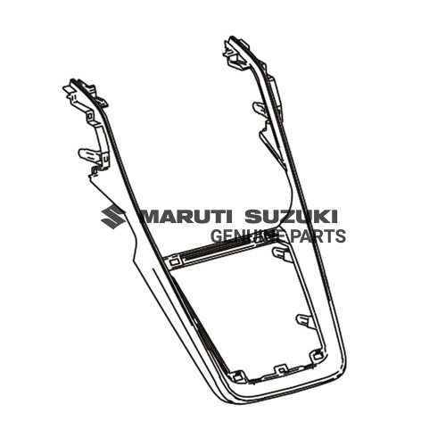 GARNISH_ FLOOR CONSOLE_CTRFor INVICTO
