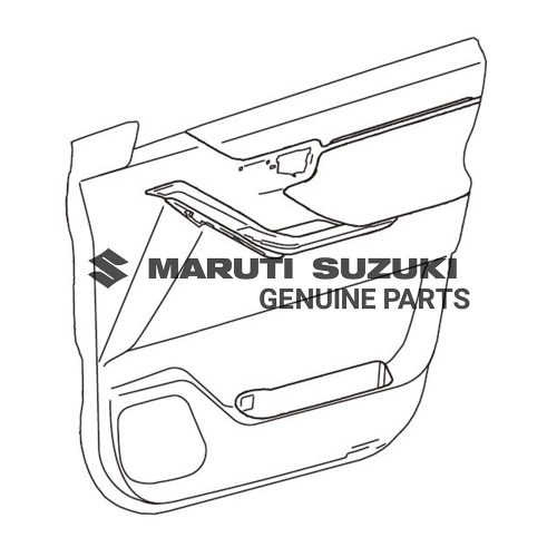 TRIM ASSY FRONT DOOR RHFor INVICTO
