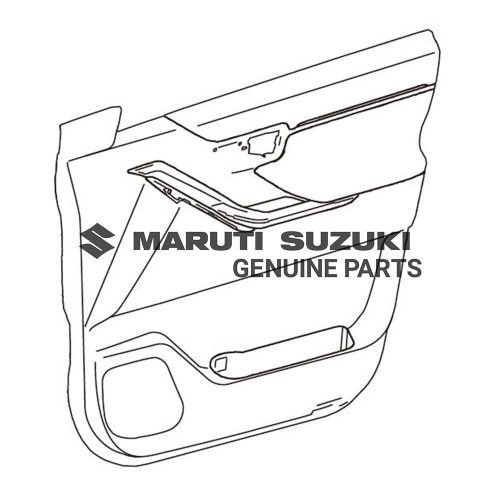 TRIM ASSY FRONT DOOR RHFor INVICTO
