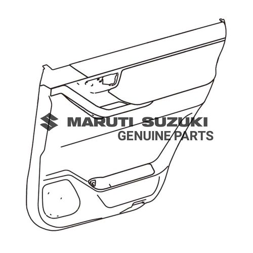 TRIM ASSY REAR DOOR RHFor INVICTO
