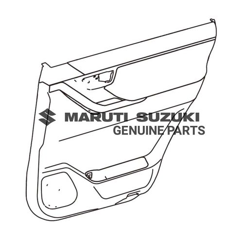 TRIM ASSY REAR DOOR RHFor INVICTO