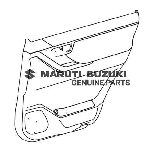 TRIM ASSY REAR DOOR LHFor INVICTO
