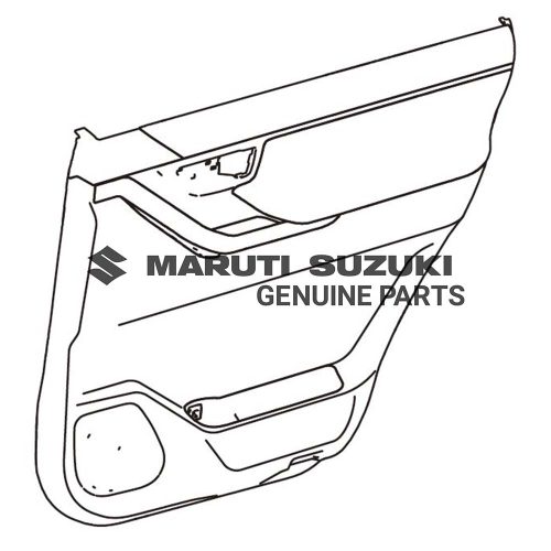 TRIM ASSY REAR DOOR LHFor INVICTO
