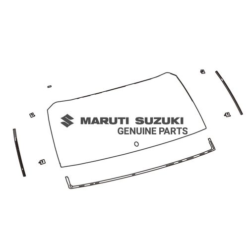 GLASS SUB-ASSY_BACK DOORFor INVICTO
