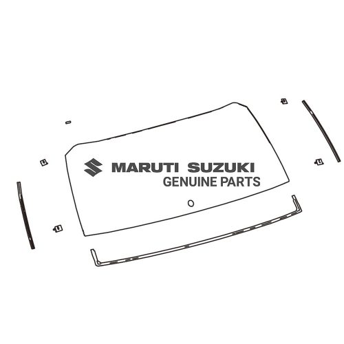 GLASS SUB-ASSY_BACK DOORFor INVICTO
