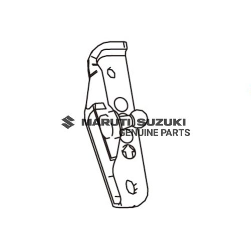 BRKT_BACK DR DMPR STAY_UPR LHFor INVICTO
