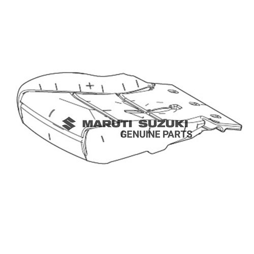 PAD S/ASSY_FR SEAT CUSHION_LHFor INVICTO
