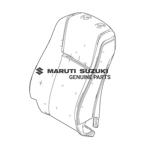 PAD_FR SEAT BACK_RHFor INVICTO
