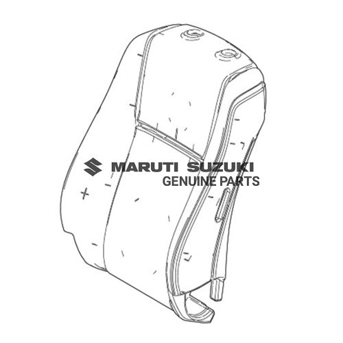 PAD_FR SEAT BACK_LHFor INVICTO
