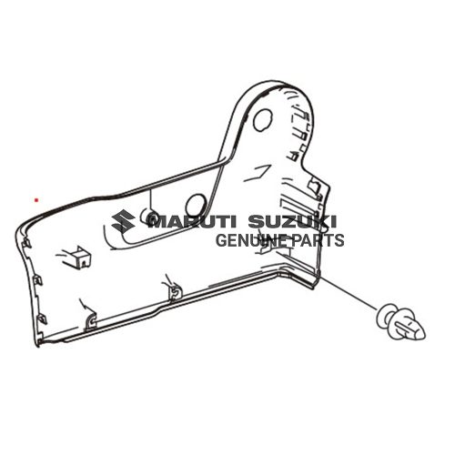 COVER_RR SEAT RCLNG_NO.1 RHFor INVICTO
