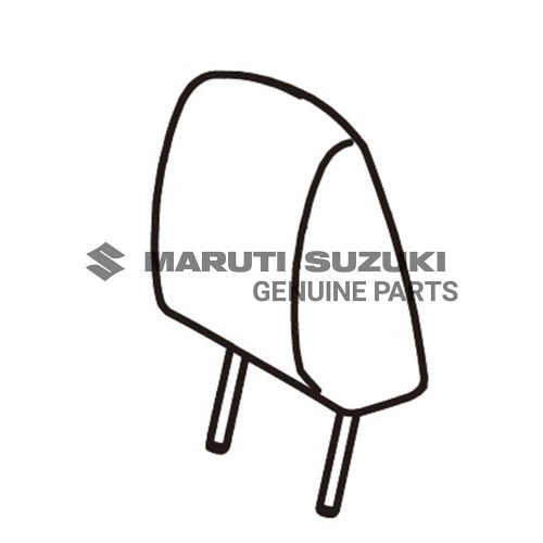 HEADREST ASSY_RR SEATFor INVICTO
