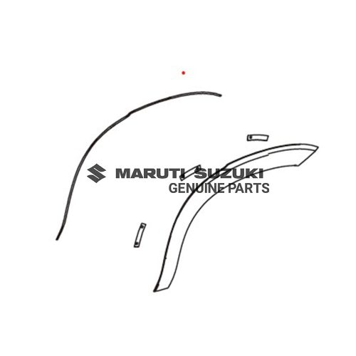 MOULDING S/ASSY_QTR OUT_LHFor INVICTO
