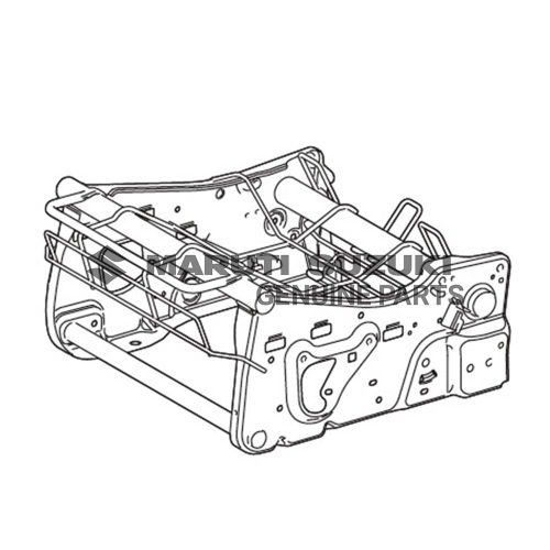 FRAME S/ASSY_NO.1 SEAT CUSH_RHFor INVICTO
