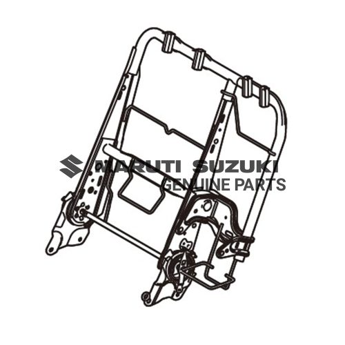 FRAME S/ASSY_NO.1 SEAT BACK_RHFor INVICTO
