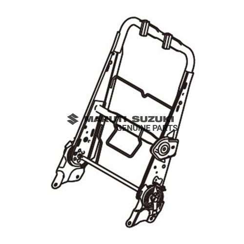FRAME S/ASSY_NO.1 SEAT BACK_RHFor INVICTO
