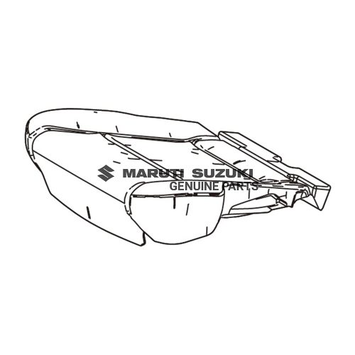 PAD_NO.1 SEAT CUSHION_LHFor INVICTO
