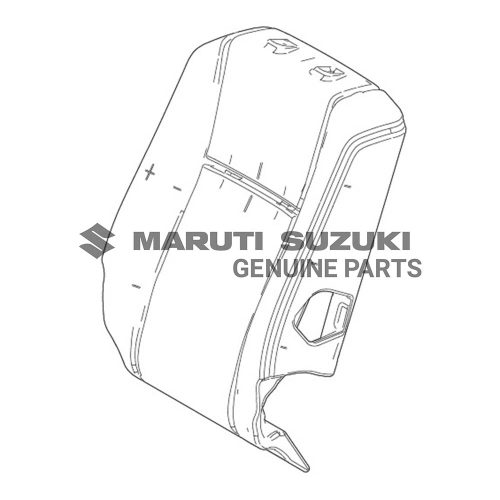 PAD_NO.1 SEAT BACKFor INVICTO
