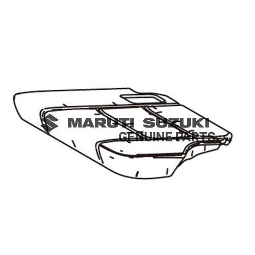 PAD_NO.2 SEAT CUSHION_LHFor INVICTO
