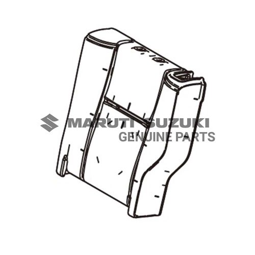 PAD_NO.2 SEAT BACK_LHFor INVICTO
