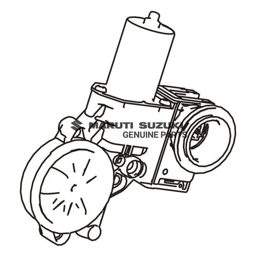 MOTOR ASSY_PWR WDO RGLTR_RHFor INVICTO
