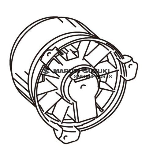 MOTOR SUB-ASSY_BLOWER W/FANFor INVICTO
