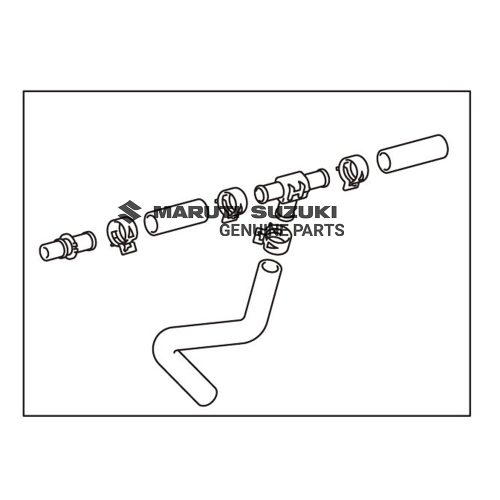 HOSE SUB-ASSY_WATERFor INVICTO
