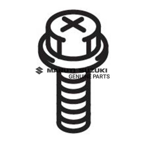 BOLT (6X16) For ALTO K10|BALENO |BALENO|BREZZA |CELERIO|CIAZ|DZIRE|EECO|ERTIGA|FRONX|GRAND VITARA|IGNIS
|RITZ
|SPRESSO
|SWIFT 
|VITARA BREZZA
|XL6
