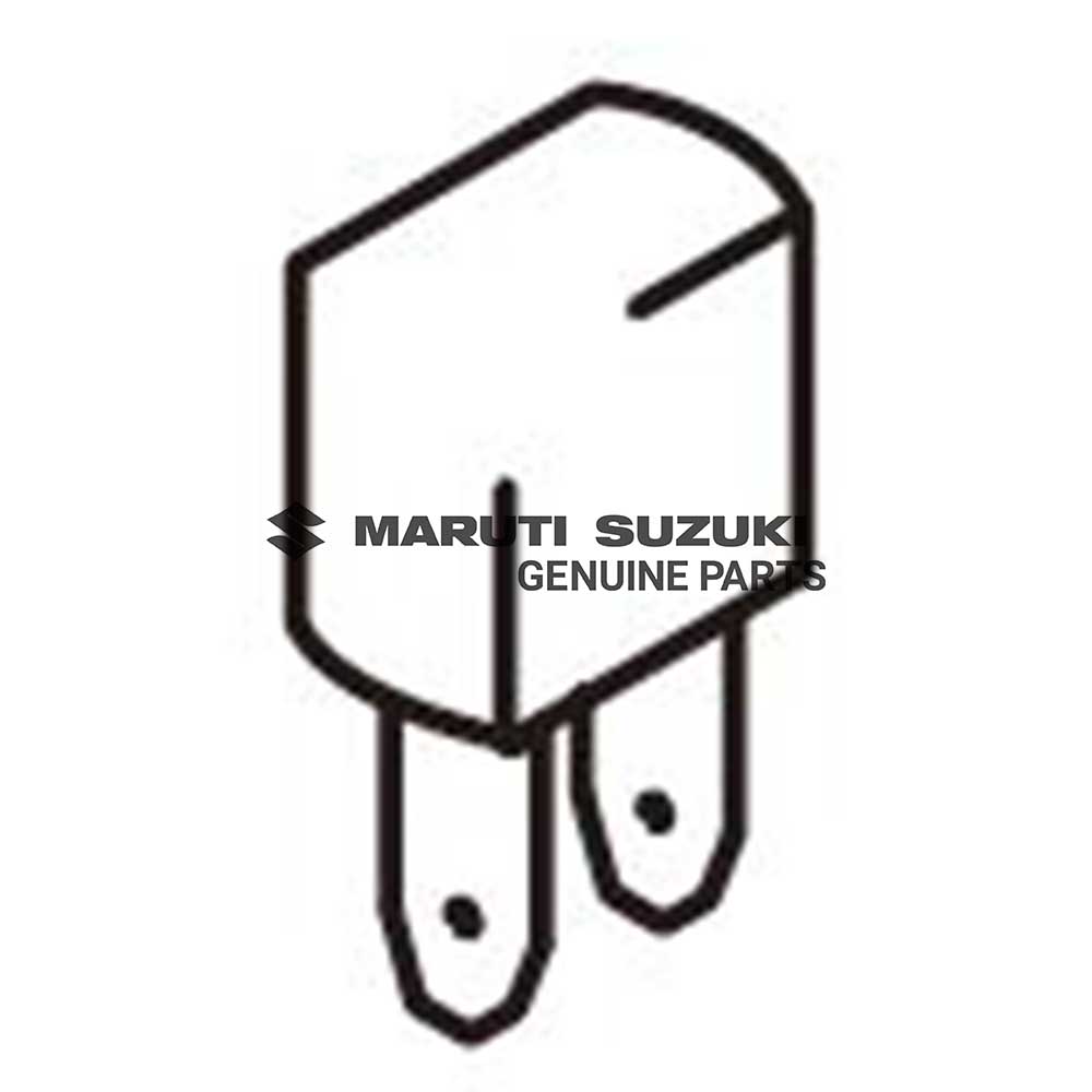 FUSE (5A)<h6> For ALTO K10|BALENO |BALENO|DZIRE|EECO|ERTIGA|FRONX|GRAND VITARA|JIMNY
|SWIFT
|VITARA BREZZA
|XL6
</h6>